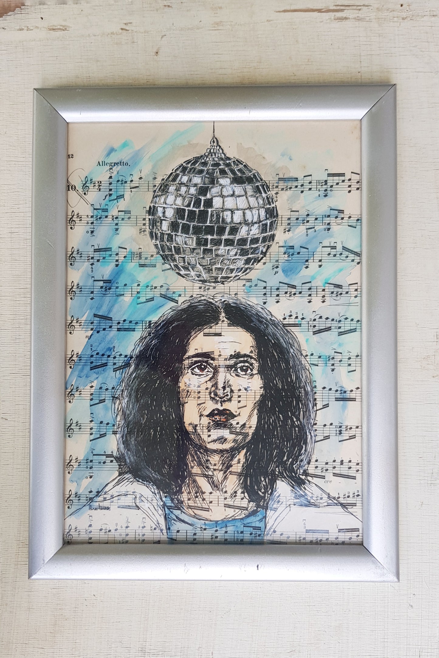 תמונה ממוסגרת צביקה פיק