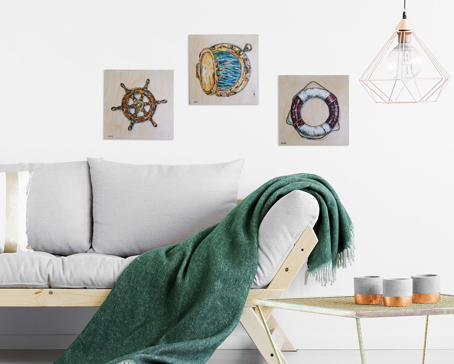 הדפס ימי הגה של ספינה