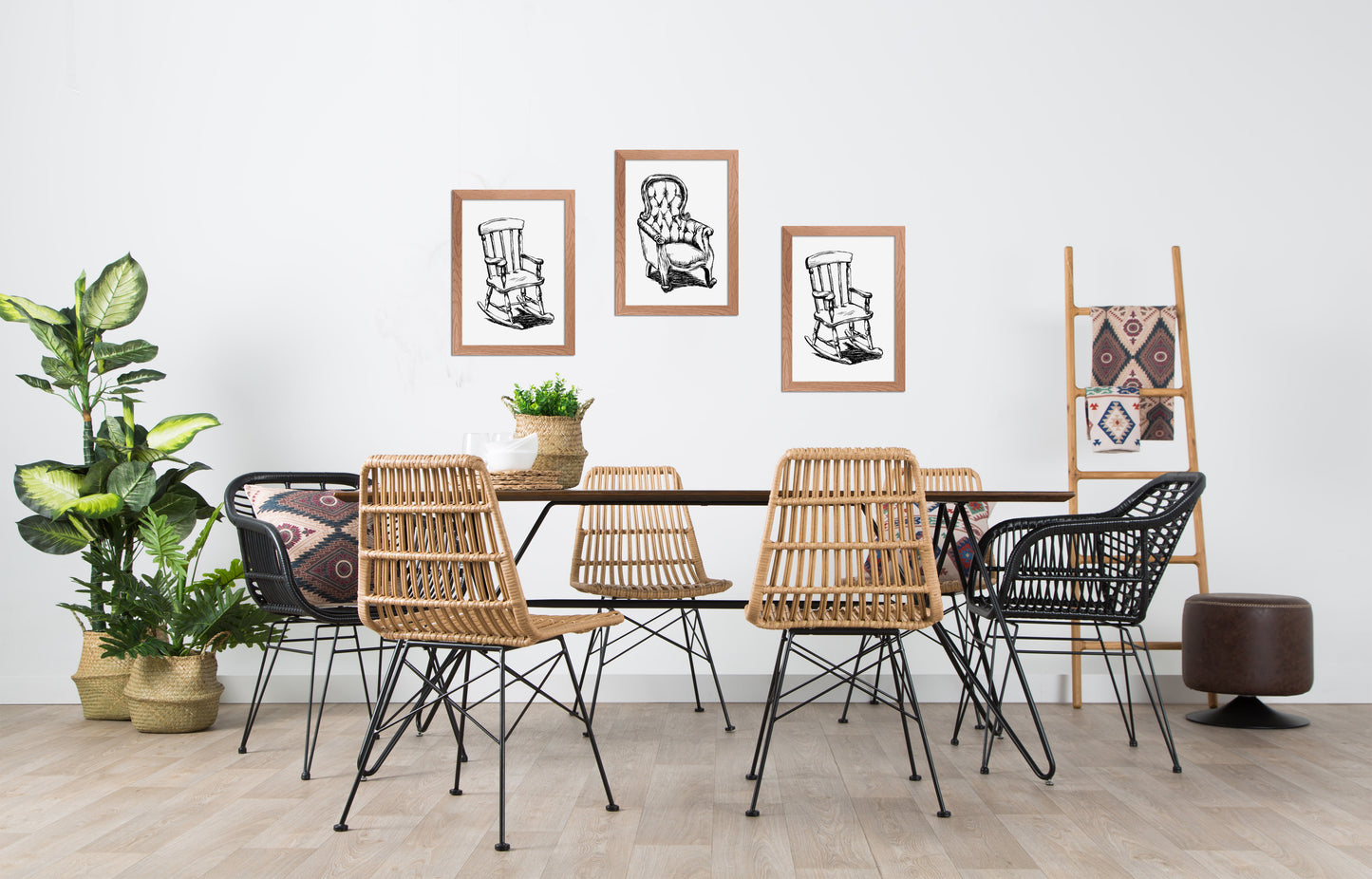 תמונה להדפסה כסא מטבח עתיק - rachelsfinelines