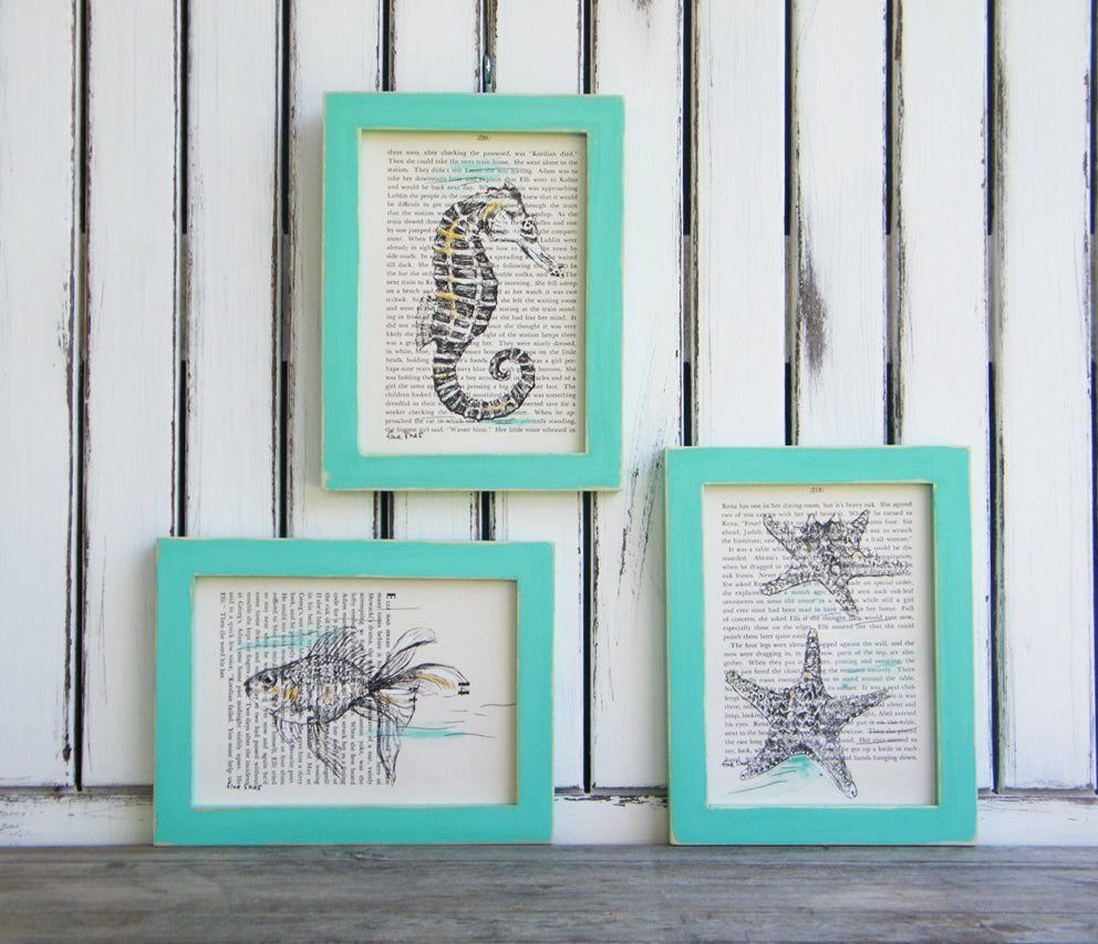 סט הדפסי ים - rachelsfinelines