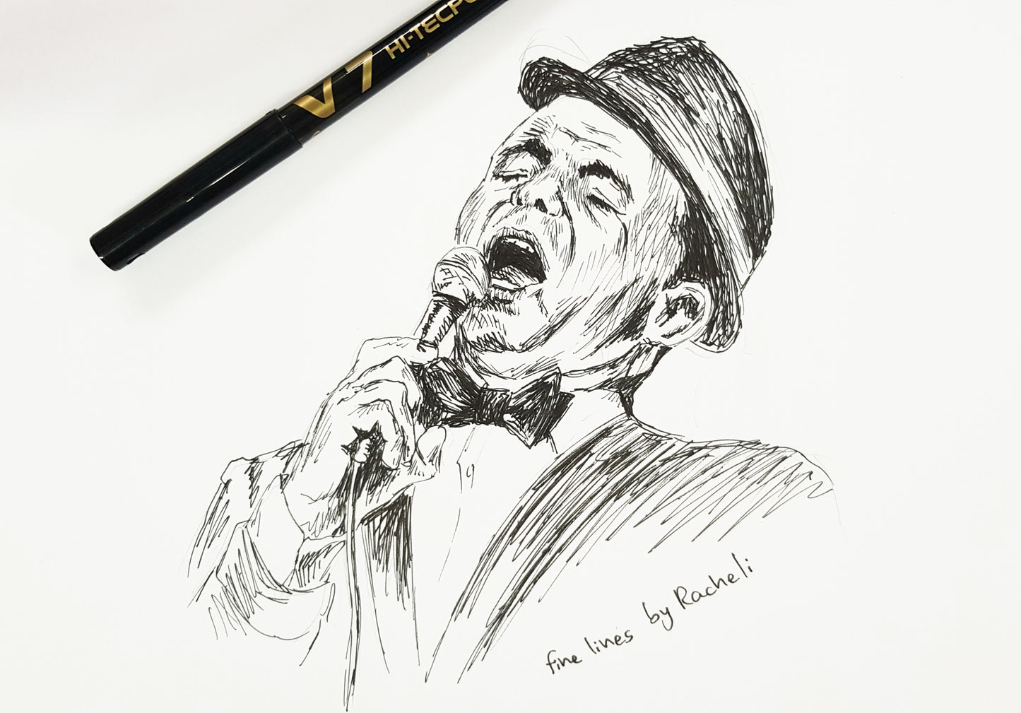 תמונה להדפסה ומיסגור פרנק סינטרה - rachelsfinelines