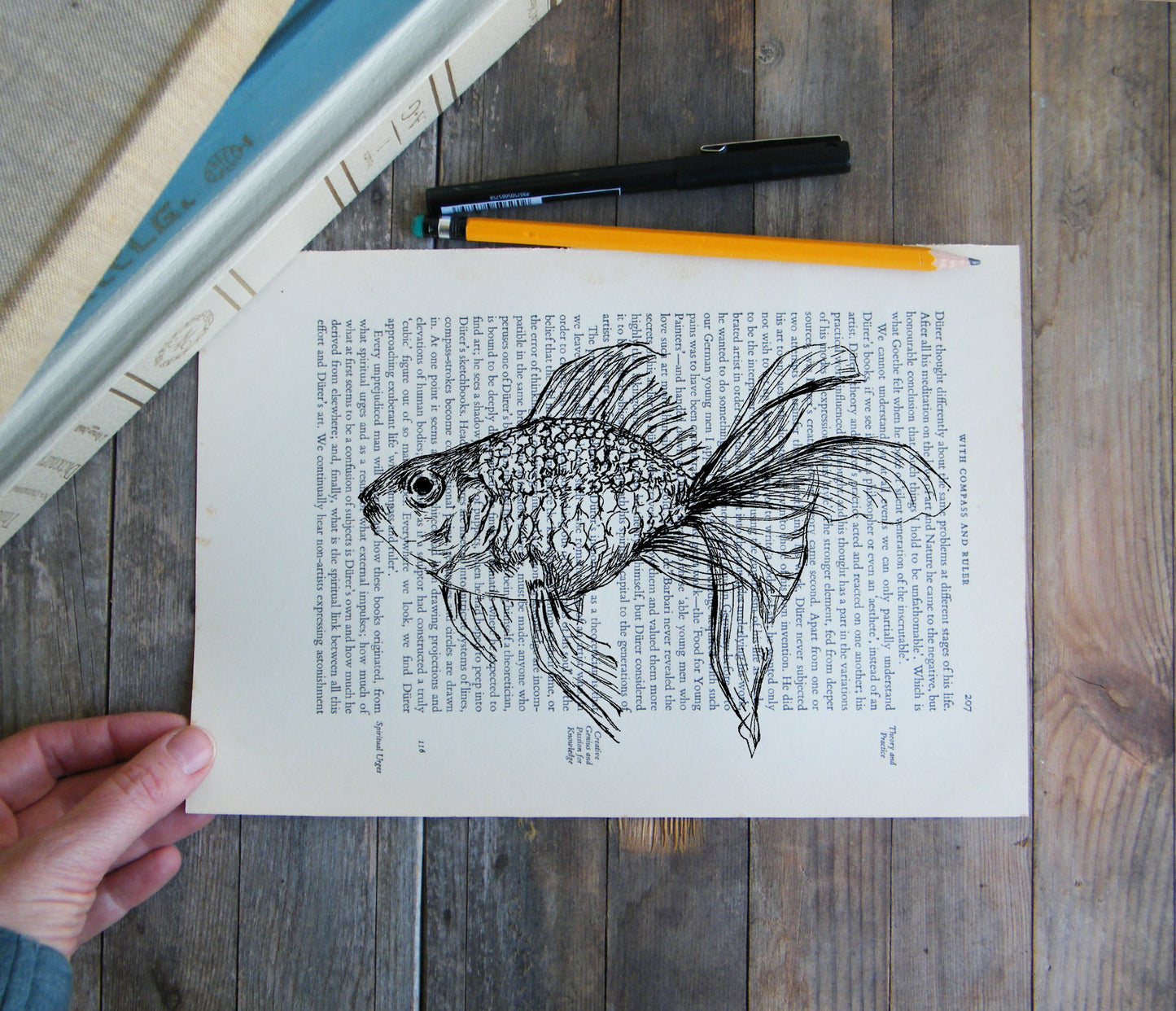 תמונה למיסגור דג זהב - rachelsfinelines