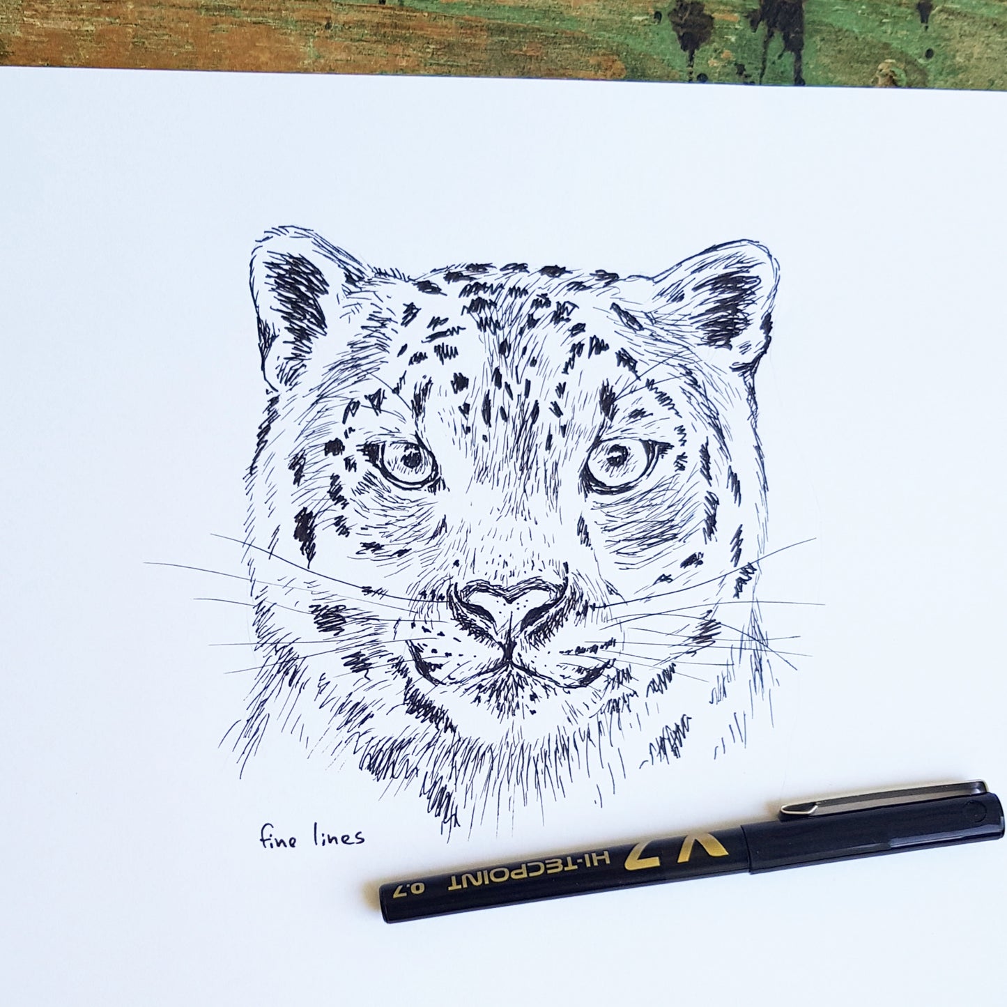 תמונת השראה להדפסה נמר Stay wild - rachelsfinelines