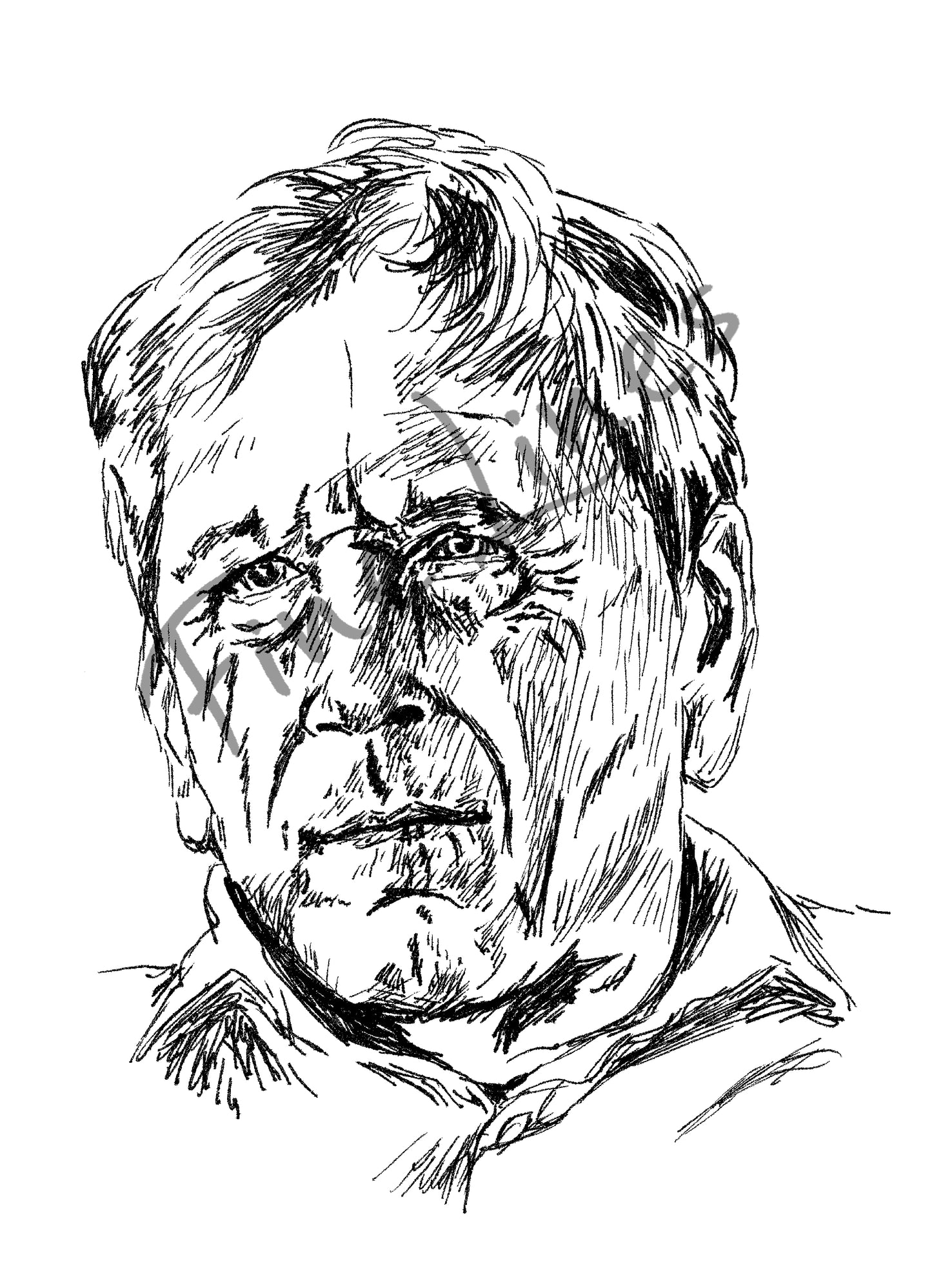 תמונה להדפסה ומיסגור עמוס עוז - rachelsfinelines