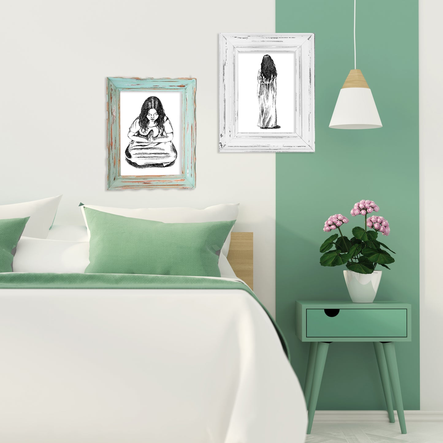 הדפס שחור לבן להדפסה ומיסגור נמסטה - rachelsfinelines