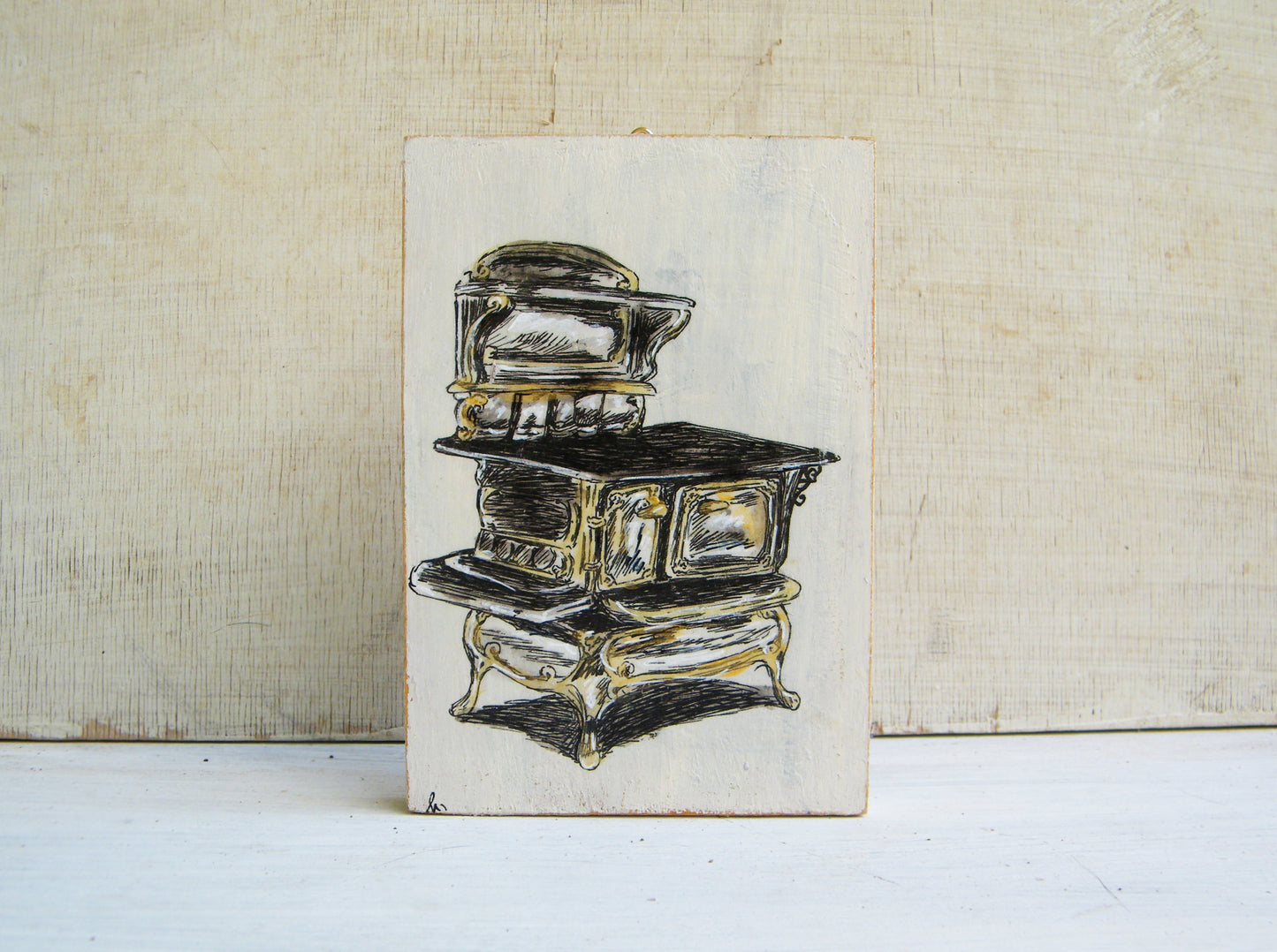 תמונה מיניאטורית הדפס תנור עתיק