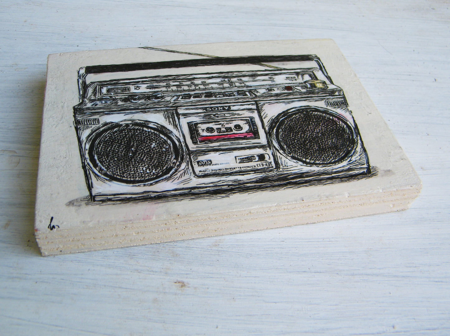 תמונה מיניאטורית הדפס טייפ משנות השמונים