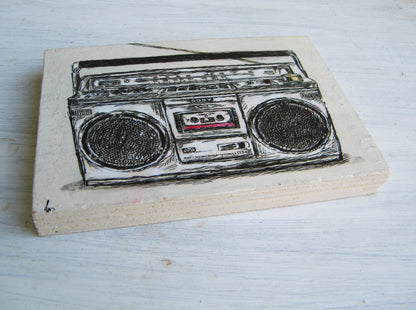 תמונה מיניאטורית הדפס טייפ משנות השמונים